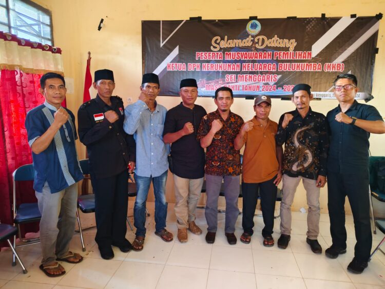 Iskandar Terpilih Menjadi ketua DPK KKB Sei Menggaris Masa Bakti 2024-2029