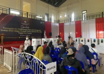 KPU Tarakan Gelar Simulasi Pemilu 2024 dan Penggunaan Aplikasi Sirekap
