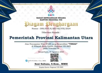Kaltara Raih Penghargaan IPASN Tinggi, Gubernur Zainal Paliwang Apresiasi Kinerja ASN