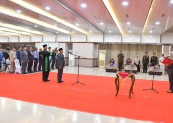 Penjabat Sekretaris Daerah Kabupaten Nunukan Dilantik dan Diambil Sumpah