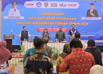Disdik Kalteng Mengadakan Kegiatan Pengelolaan Data Backbone