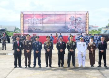 Kapolda Kaltara Hadiri Peringatan HUT TNI ke – 79