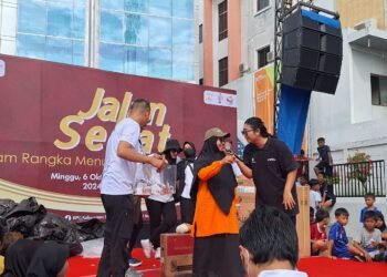 Kesbangpol dan DPRD Nunukan Apresiasi  Sosialisasi Pilkada oleh KPU Melalui Jalan Sehat