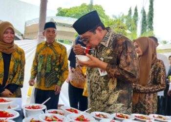 Meriahkan Festival Gerbang Nusantara, Ribuan Porsi Makanan Tradisional Dihidangkan