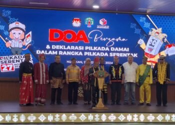 Jelang Pilkada Serentak Pemkab Nunukan Gelar Doa Bersama dan Deklarasi Damai