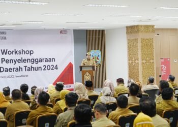 Workshop Hasil Rakornas, Pjs. Gubernur Togap Sampaikan Arahan Presiden Prabowo
