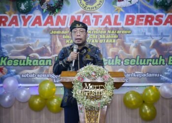 Perayaan Natal GKN, Pollymaart Ajak Jemaat Jaga Kondusifitas Pasca Pilkada
