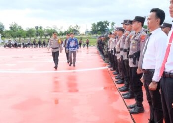 Polda Kaltara Laksanakan Apel Gelar Pasukan Operasi “Lilin Kayan 2024” Dalam Rangka Pengamanan Natal 2024 dan Tahun Baru 2025