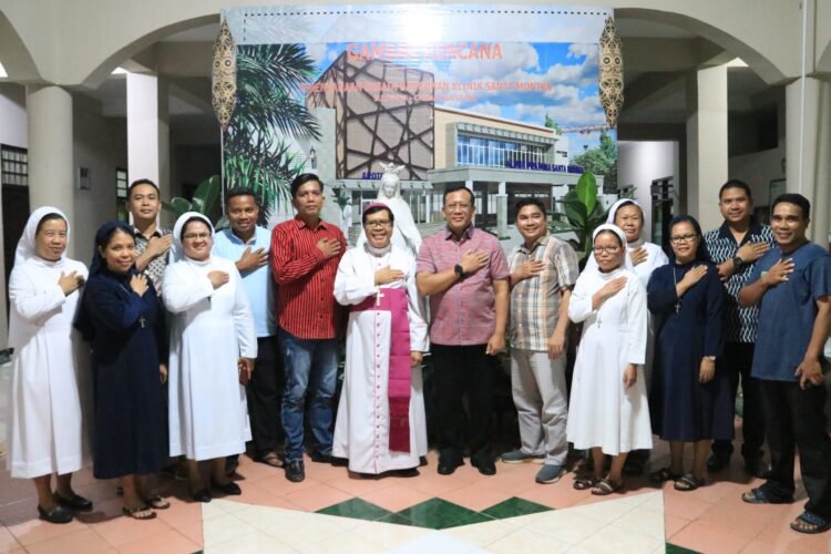 Kapolda Kaltara Silaturahmi Ke Keuskupan Tanjung Selor