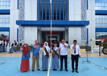 Dirresnarkoba Polda Kaltara Pimpin Acara Pelantikan Duta Anti Narkoba di SMAN 1 Tanjung Selor