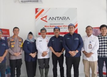 Kabidhumas Polda Kaltara Menghadiri Peresmian Gedung Kantor Berita “ANTARA” Serta Perayaan ulang tahun “ANTARA” ke-87