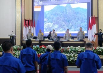 Konferensi Pers Akhir Tahun 2024 Polda Kalimantan Utara, Simak Penuturan Kapolda