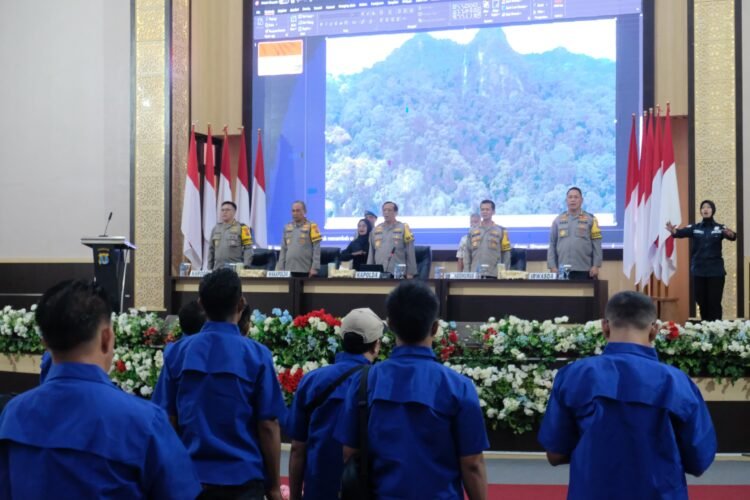 Konferensi Pers Akhir Tahun 2024 Polda Kalimantan Utara, Simak Penuturan Kapolda