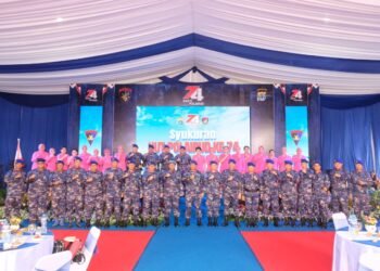 Kapolda Kaltara Hadiri Acara Syukuran Memperingati Hari Ulang Tahun Ke – 74 Kepolisian Perairan dan Udara Tahun 2024