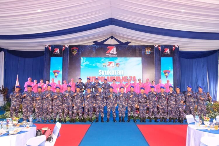 Kapolda Kaltara Hadiri Acara Syukuran Memperingati Hari Ulang Tahun Ke – 74 Kepolisian Perairan dan Udara Tahun 2024