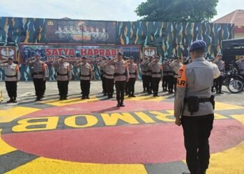 Antisipasi Bencana Alam SatBrimobda Polda Kaltara Laksakan Apel Siaga SAR