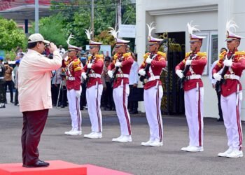 Presiden Prabowo Disambut Meriah di Pembukaan Apel Kasatwil Polri 2024