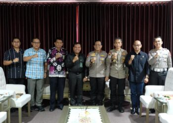 Kapolda Kaltara Terima Kunjungan Silaturahmi Ketua Pengadilan Tinggi Kaltara