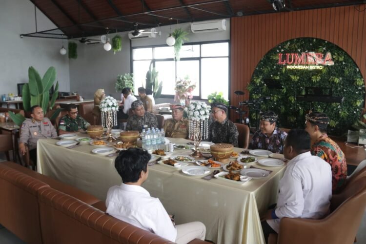 Kabid Keu Polda Kaltara Menghadiri  Kenal Pamit Kepala Perwakilan BI Prov. Kaltara