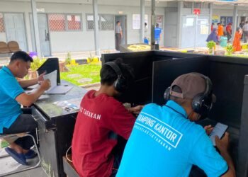 Plt Kakanwil Ditjenpas Kaltim Apresiasi Layanan Wartelsuspas  dan Video Call Gratis di Lapas Tarakan