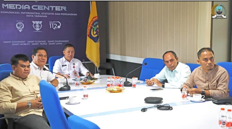 Komisi I DPRD Prov. Kaltara melakukan kunjungan kerja ke DKISP Kota Tarakan