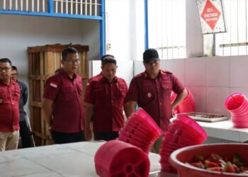 Kanwil DitjenPAS Kalimantan Timur Laksanakan Pengawasan Pengadaan Bahan Makanan di Lapas Nunukan