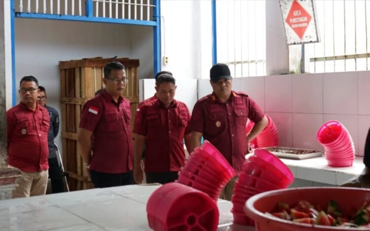 Kanwil DitjenPAS Kalimantan Timur Laksanakan Pengawasan Pengadaan Bahan Makanan di Lapas Nunukan