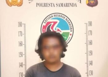 Polresta Samarinda Berhasil Ungkap Kasus Narkotika Jenis Ganja di Wilayah Sungai Kunjang