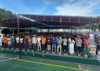 Refleksi Akhir Tahun 2024, Lapas Tarakan Gelar Tausyiah dan Doa Bersama