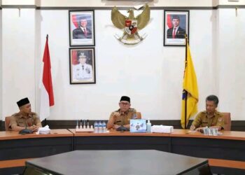 Hari Pertama Bertugas, Wakil Wali Kota Tarakan Mengadakan Pertemuan dengan Para Pejabat Eselon