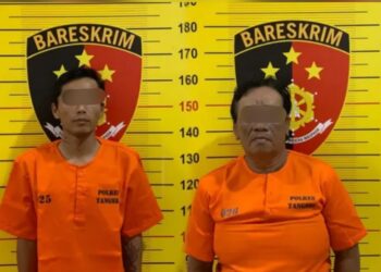 Sat Reskrim Polres Tangsel dan Polsek Cisauk Tangkap Pelaku Pengancam Guru dengan Sajam