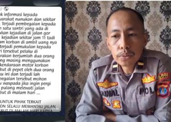 Santri Dibegal?, Humas Polres: Korban Agar Segera Buat Laporan