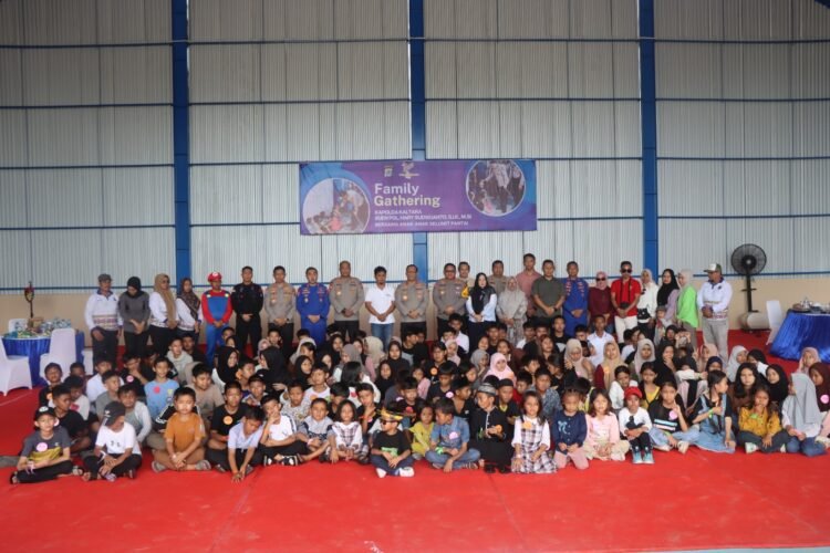 Kapolda Kaltara Gelar Family Gathering Seru Bersama 120 Anak Selumit Pantai di Tarakan, Penuh Tawa dan Inspirasi!