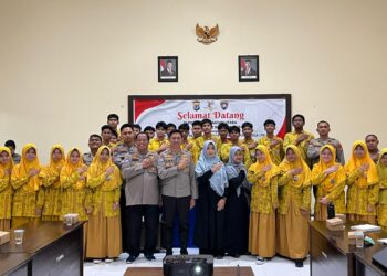 Pembelajaran Projek Penguatan Profil Pancasila (P5) di Polda Kaltara Kepada Siswa – siswi SMPIT Bina Benuanta Tanjung Selor