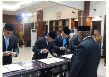 Kementerian Hak Asasi Manusia Gelar Pelantikan Pejabat Pimpinan Tinggi, Administrator, dan Pengawas