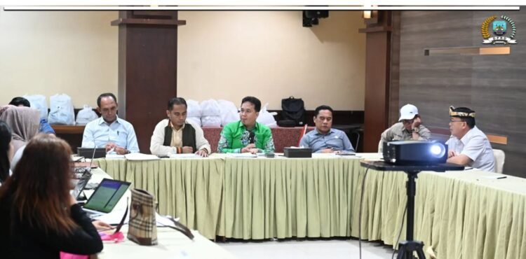 Pansus I DPRD Prov. Kaltara Gelar Rapat Kerja Raperda RIPPAR Prov. Kaltara Tahun 2025-2035