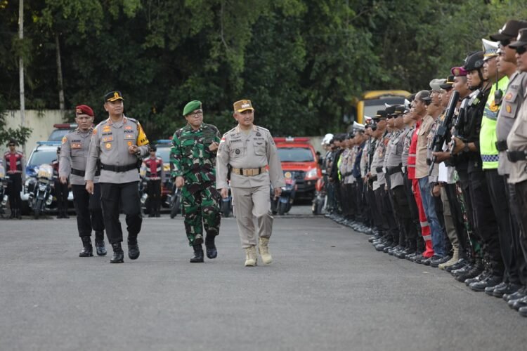 Khairul Pimpin Apel Gelar Kesiapan Pengamanan Malam Takbir Idul Fitri 1446 Hijriah