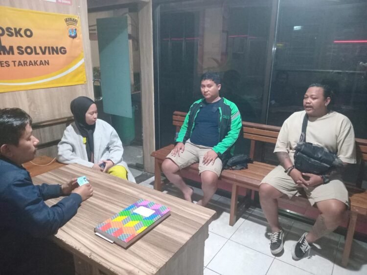 Diproses Polres Tarakan, Aksi Pemukulan Kepada Ojol Berakhir Damai