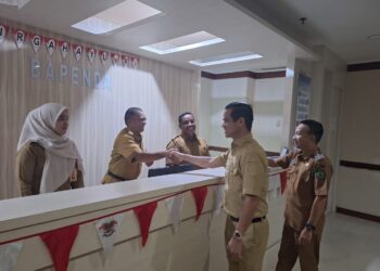 Bupati dan Wakil Bupati Sapa Staf OPD Sekretariat Pemkab Nunukan