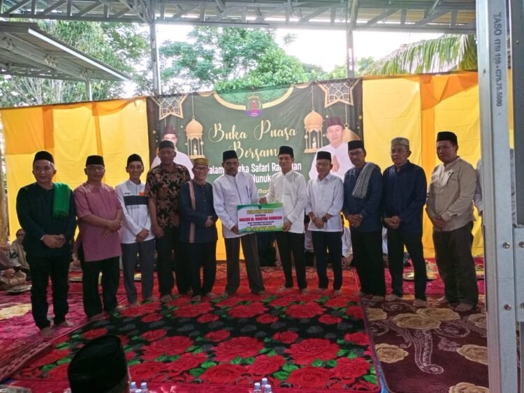 Safari Ramadhan di Masjid Babussalam,  Pemkab Nunukan Beri Bantuan Dana Hibah dan Al Qur’an