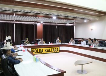 Kapolda Kaltara Terima Kunjungan Presiden Majelis Adat Dayak Nasional