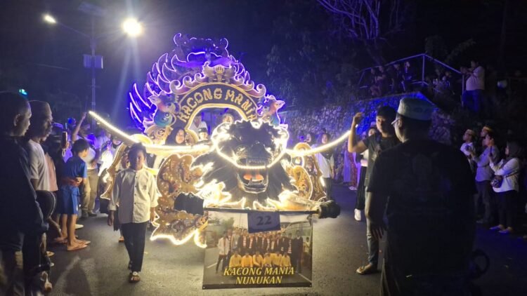 Menghibur Penonton, Kacong Mania Nunukan Raih Juara II Festival Bedug Sahur
