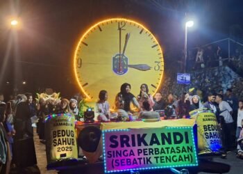 Tampilkan Jam Sahur dan Sangu Tawakal,  Srikandi Singa Perbatasan Raih Juara III Festival Bedug Sahur di Nunukan