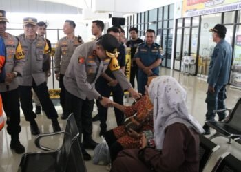 Kapolda Kaltara Tinjau Arus Mudik di Tarakan dan Nunukan, Penumpang Naik 22%