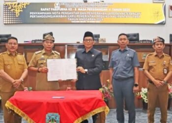 LKPj TA 2024 Resmi Diserahkan Dari Gubernur Kepada DPRD Prov. Kaltara