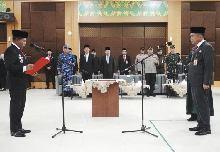 Ketua DPRD Prov. Kaltara Hadiri Pelantikan Pj Sekprov Kaltara
