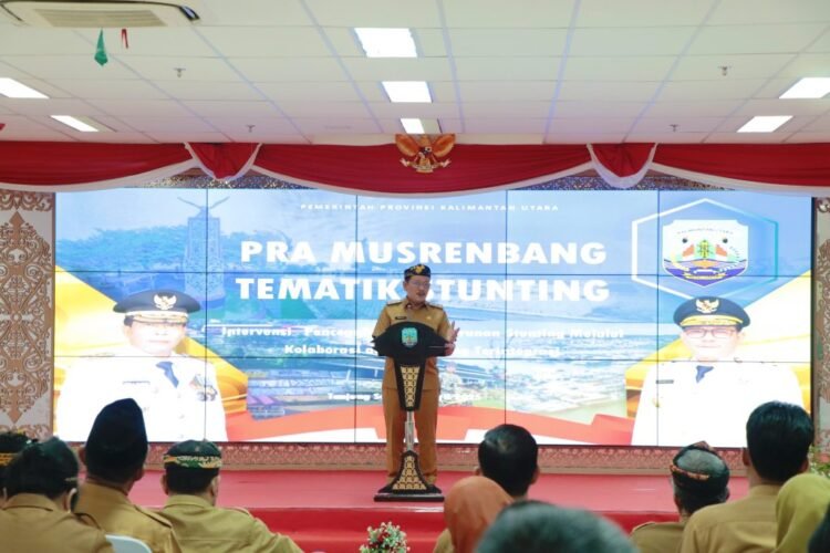 Wagub Buka Pra Musrenbang Tematik Stunting 2025