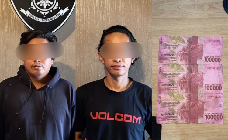 Polresta Bulungan Bongkar Sindikat Pengedar Uang Palsu, Amankan Dua Pelaku