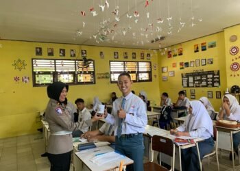 Satlantas Polres Tarakan Gelar Program “Police Go To School” di SMA Negeri 3 Tarakan
