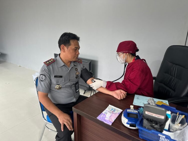 Kerjasama Dengan PMI Tarakan, Gelar Aksi Donor Darah Peringatan Hari Bhakti Pemasyarakatan Ke-61 Tahun